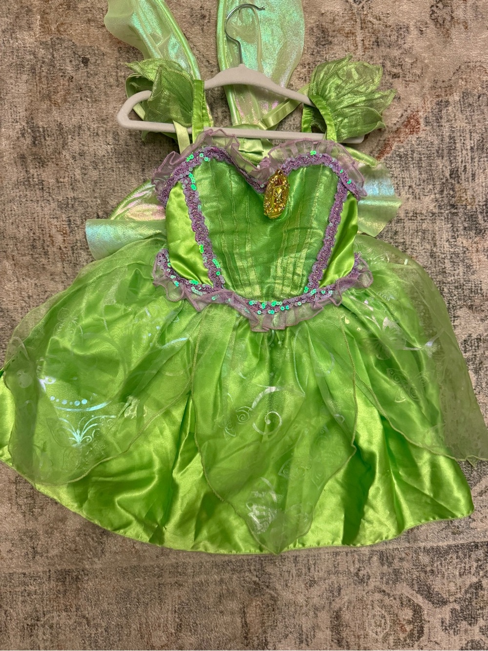Disney store Tinker Bell Costume with wings